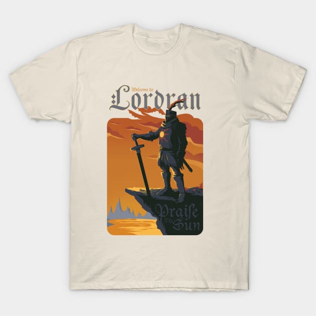 Welcome to Lordran T-Shirt by Crowsmack